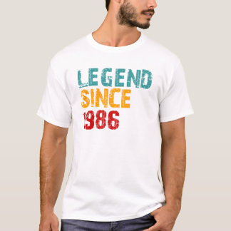 T-shirt Légende Cadeaux d'anniversaire 40 ans pour hommes