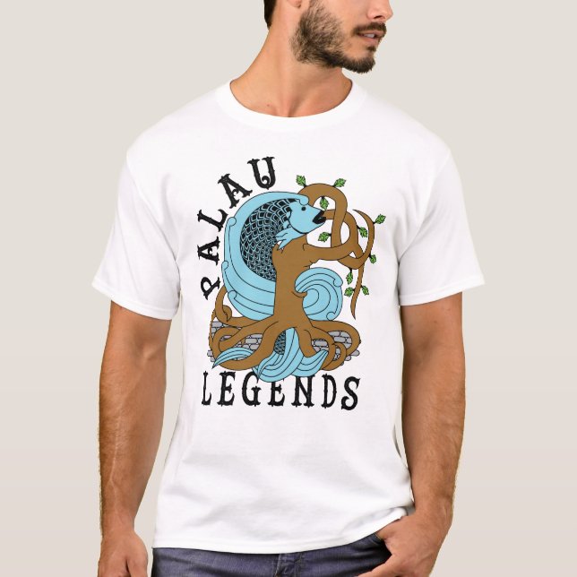 T-shirt Légende de fruit à pain (Devant)