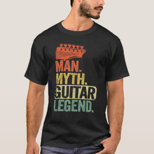T-shirt Légende de guitare homme mythe Homme Papa guitaris