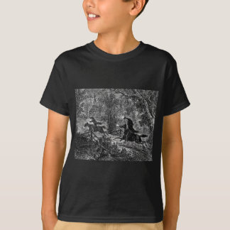 T-shirt Légende de la grue d'Ichabod Sleepy Hollow Hor san