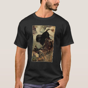 T-shirt Légende de la grue d'Ichabod Sleepy Hollow Hor san