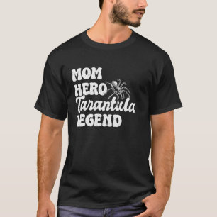T-shirt Légende de tarantule héroïne maman Araignée oiseau