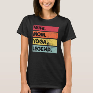 T-shirt Légende de yoga femme maman Yoga Femmes Méditati