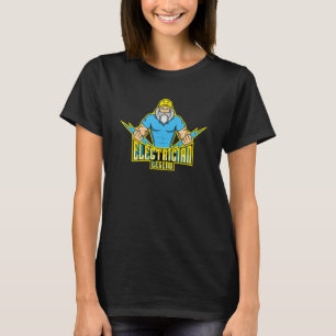 T-shirt Légende d'électricien Circuits disant ironique