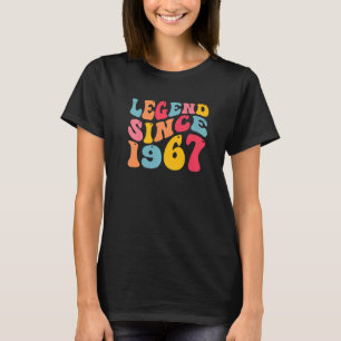 T-shirt Légende depuis 1967 55 ans Retro Vintage 55e