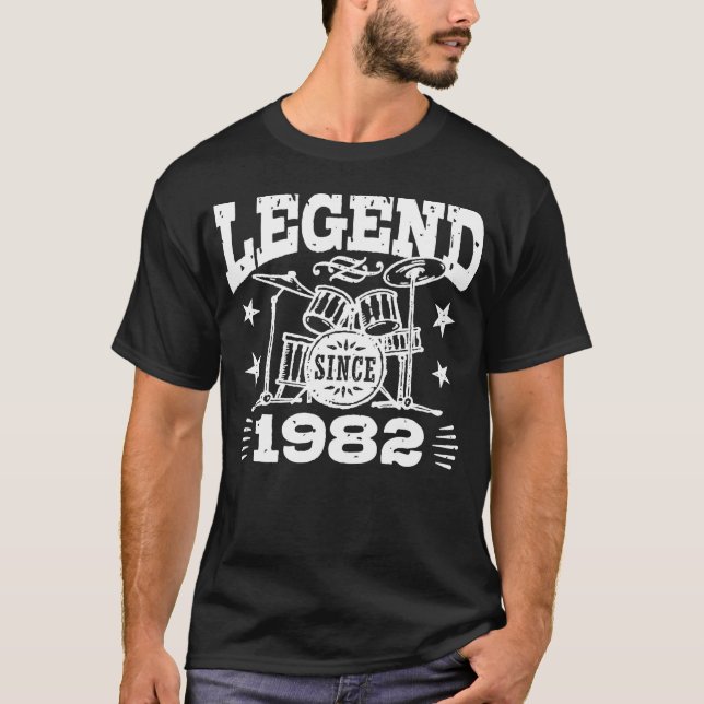 T-shirt Légende depuis 1982 (Devant)