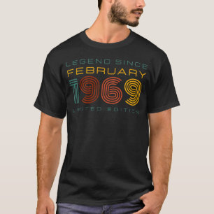 T-shirt Légende depuis février 1969, édition limitée