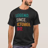 Légende depuis octobre 2012 10ème Anniversaire 10 