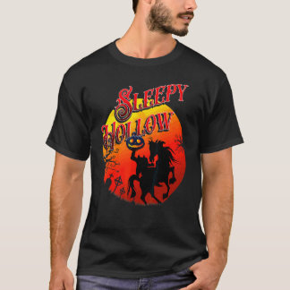 T-shirt Légende des cavaliers sans tête à Halloween ou Sle