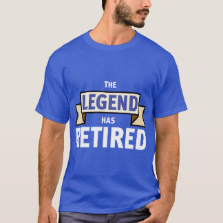T-shirt légende des retraités