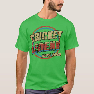T-shirt Légende du cricket sport amis de design