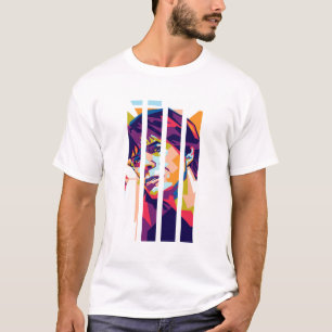 T-shirt Légende du Rock Mick Jagger - Leader des Rolling S