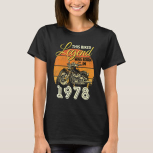 T-shirt Légende du vélo Hommes Motorcycle Légende du vélo 