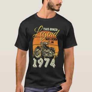 T-shirt Légende du vélo Hommes Motorcycle Légende du vélo 