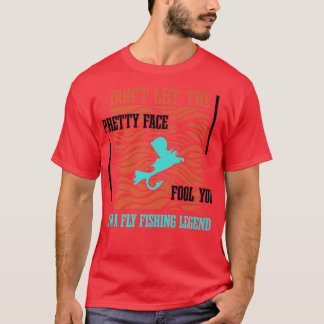 T-shirt Légende Pêche à la mouche Pêcheur pêcheur pêcheur 