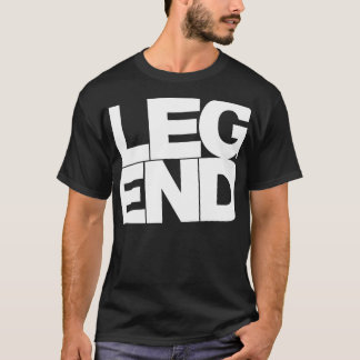 T-shirt Légende (texte blanc)