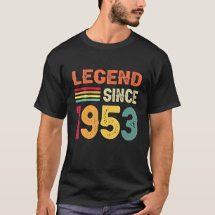 T-shirt Légende vintage depuis 1953 70e anniversaire 70 an