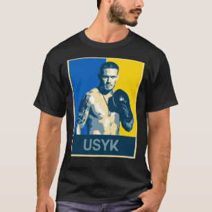 T-shirt Légendes de boxe Oleksandr Usyk (couleurs ukrainie