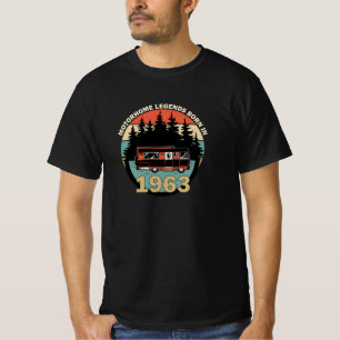 T-shirt Légendes De Motorhome Né En 1963