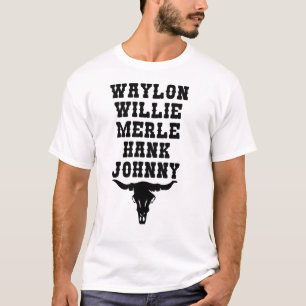 T-shirt Légendes de musique country