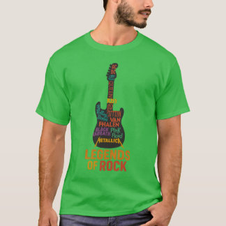 T-shirt Légendes de Rock