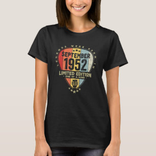 T-shirt Légendes du médiator Nées en septembre 1952