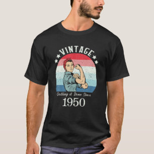T-shirt Légendes Nées En Août 1950 Vintage 71St Birt