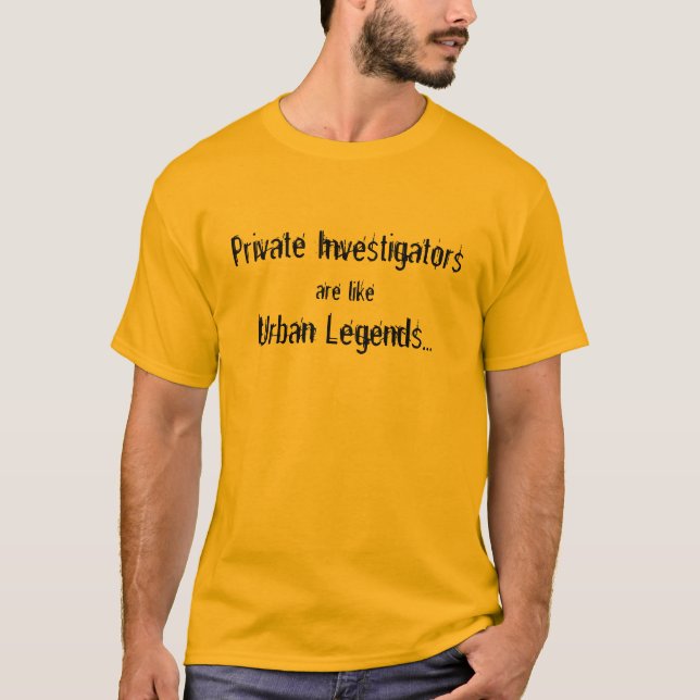 T-shirt Légendes urbaines (Devant)