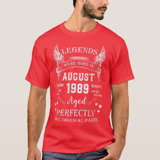 T-shirt Legends Born