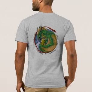 T-shirt léger de conception de "pièce de monnaie