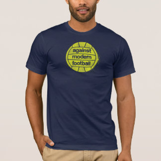 T-shirt Légèrement plus petit contre le logo moderne du