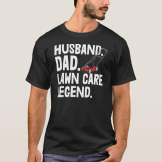 T-shirt Légers De Soins De La Pelouse Travailleurs De La P