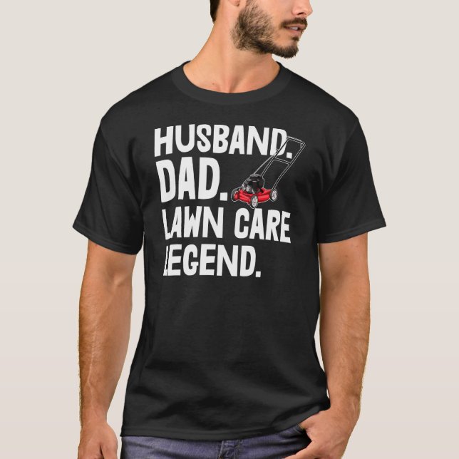T-shirt Légers De Soins De La Pelouse Travailleurs De La P (Devant)