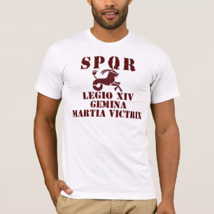 T-shirt Légion victorieuse de "Mars" de 14 Nero 14ème