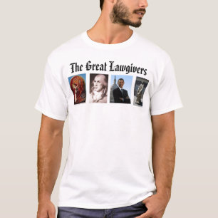 T-shirt législateur, James Madison, icône Moïse et le