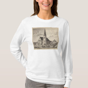 T-shirt L'église et la résidence paroissiale de St Peter