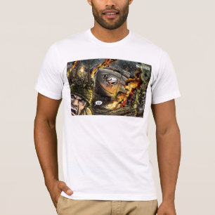 T-shirt "Legs de soldat" aucuns prisonniers ! Pièce en t