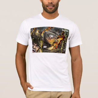 T-shirt "Legs de soldat" aucuns prisonniers ! Pièce en t