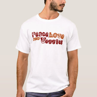 T-shirt Légume d'amour de paix