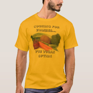 T-shirt légume, faisant cuire pour des zombis… l'option