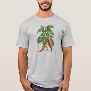 T-shirt Légumes 11 poivrons, épicé, fermier, légumes