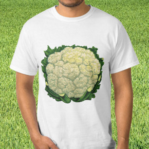 T-shirt Légumes alimentaires anciens chou-fleur