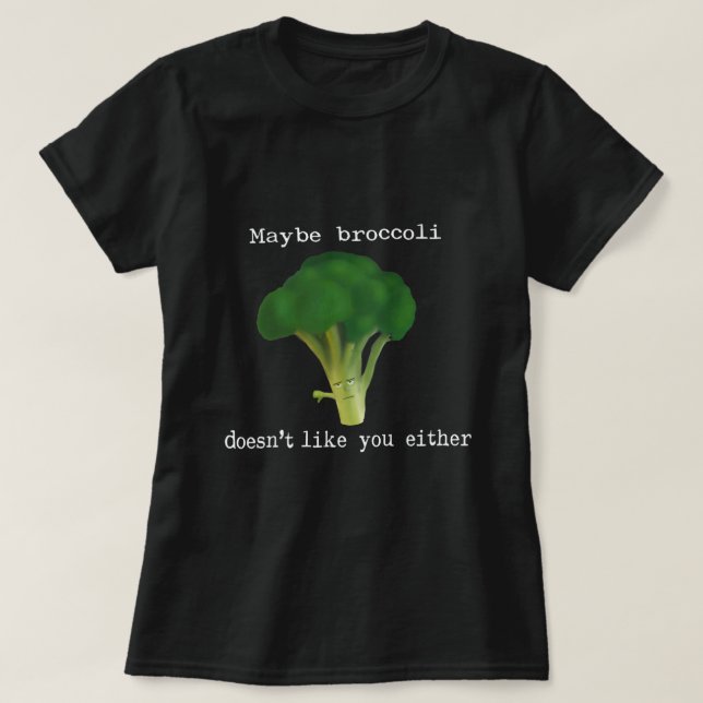 T-shirt Légumes Broccoli ne vous plaît pas D0100101A (Design devant)