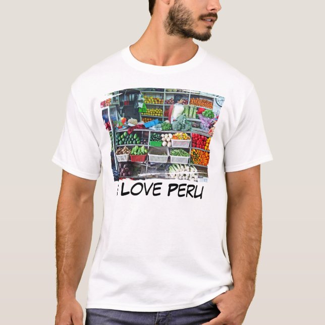 T-shirt Légumes comme art (Devant)