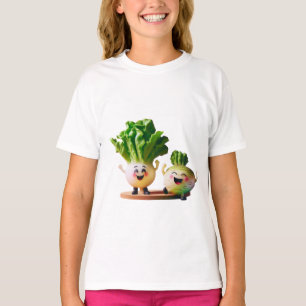 T-shirt Légumes mignons