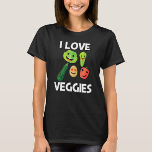 T-shirt Légumes Pour Hommes Femmes Fruit Légumes Jardinage