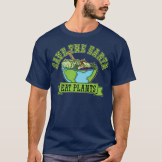 T-shirt Légumes verts salade fraîche laitue bio