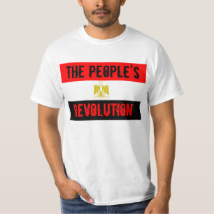 T-SHIRT L'EGYPTE LA RÉVOLUTION DES PERSONNES