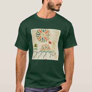 T-shirt L'Egypte, la rivière le Nil et le Caire