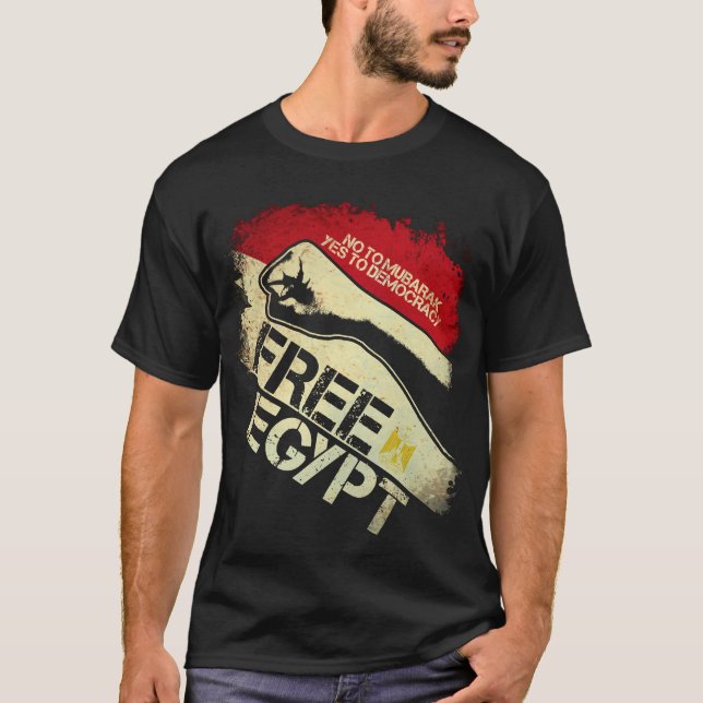 T-shirt L'Egypte libre ! (Devant)